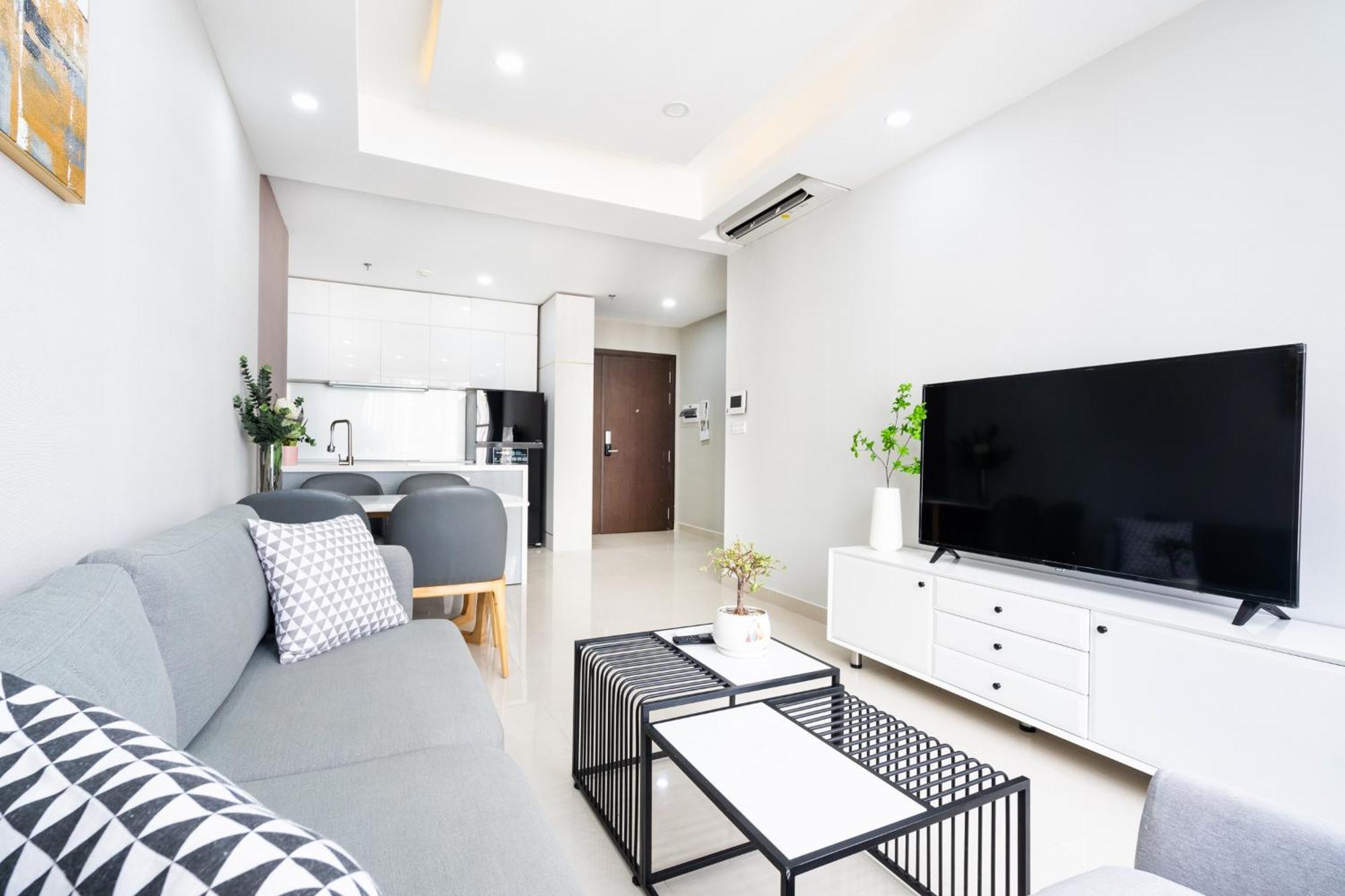 Min' Apartment - Rivergate Residence Downtown Bui Vien - Free Pool Хошимин Екстериор снимка