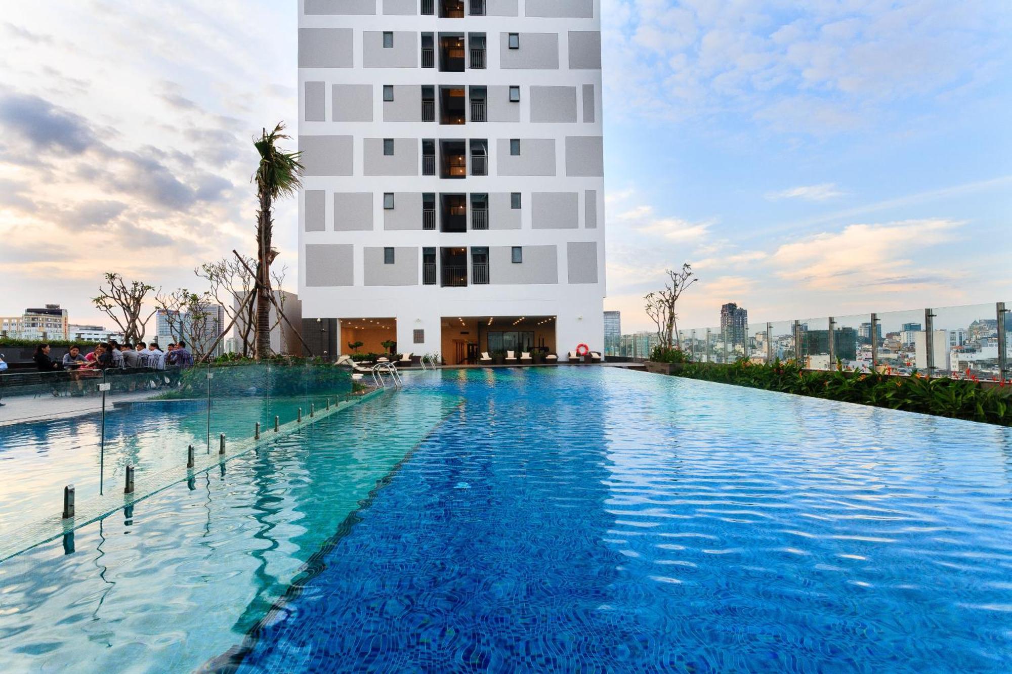 Min' Apartment - Rivergate Residence Downtown Bui Vien - Free Pool Хошимин Екстериор снимка