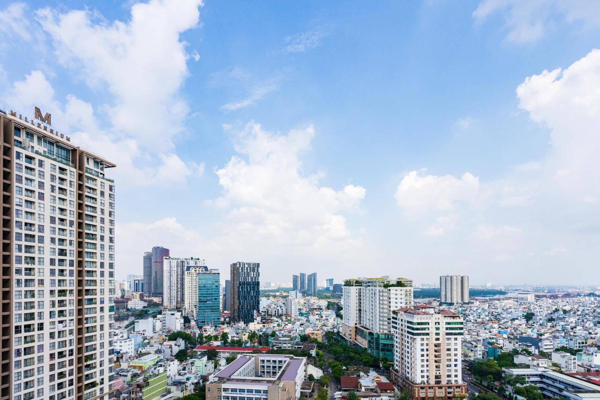 Min' Apartment - Rivergate Residence Downtown Bui Vien - Free Pool Хошимин Екстериор снимка
