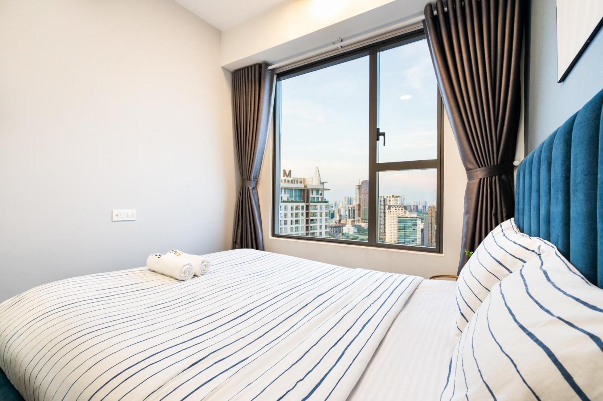 Min' Apartment - Rivergate Residence Downtown Bui Vien - Free Pool Хошимин Екстериор снимка