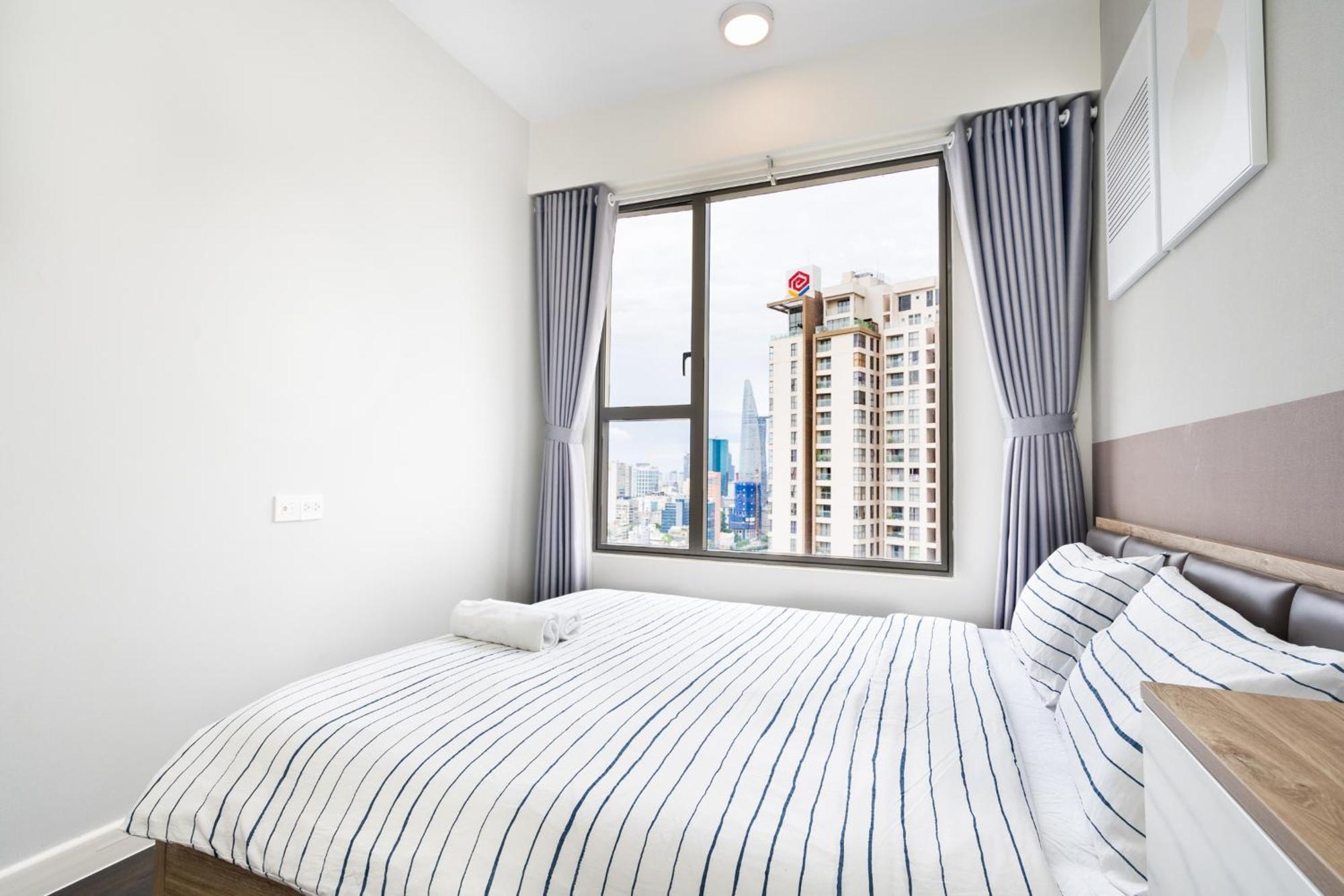 Min' Apartment - Rivergate Residence Downtown Bui Vien - Free Pool Хошимин Екстериор снимка