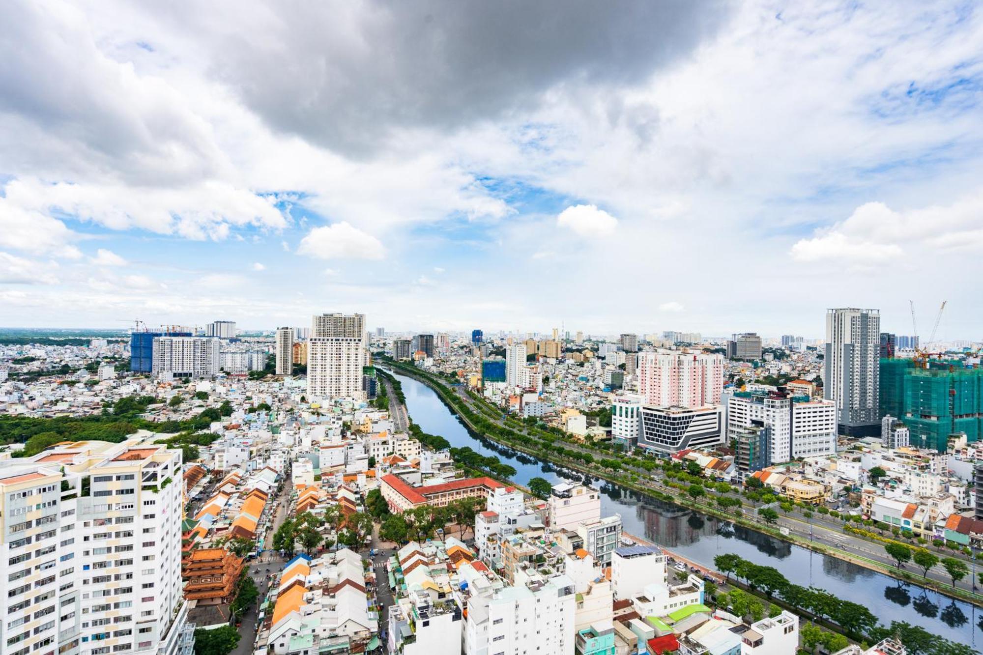 Min' Apartment - Rivergate Residence Downtown Bui Vien - Free Pool Хошимин Екстериор снимка