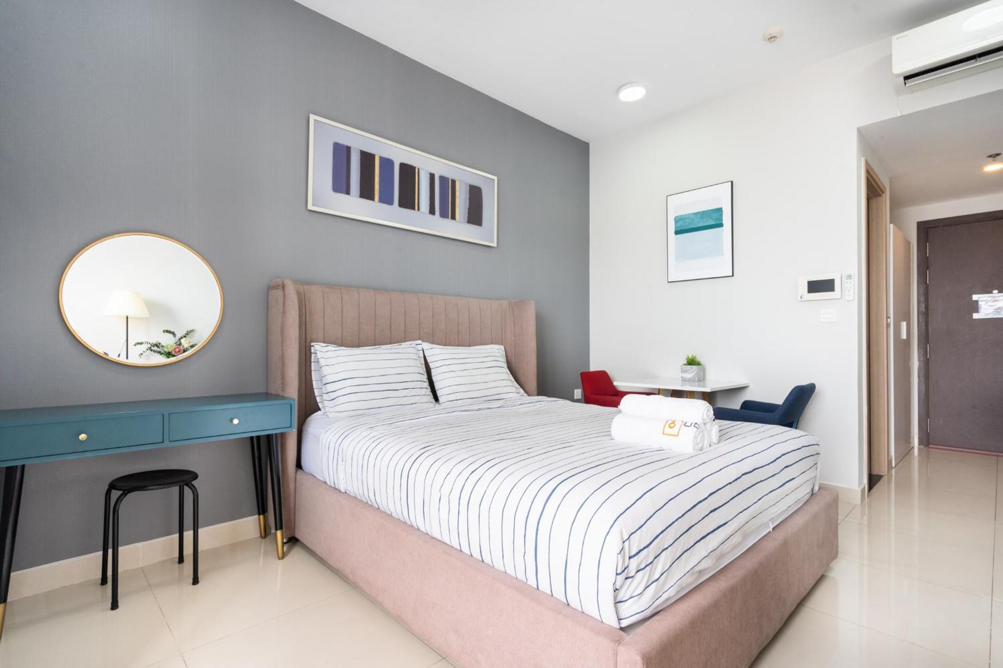 Min' Apartment - Rivergate Residence Downtown Bui Vien - Free Pool Хошимин Екстериор снимка