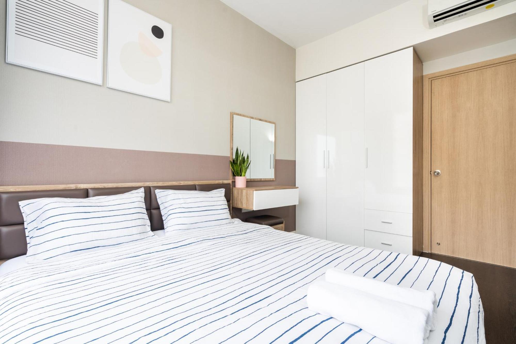 Min' Apartment - Rivergate Residence Downtown Bui Vien - Free Pool Хошимин Екстериор снимка
