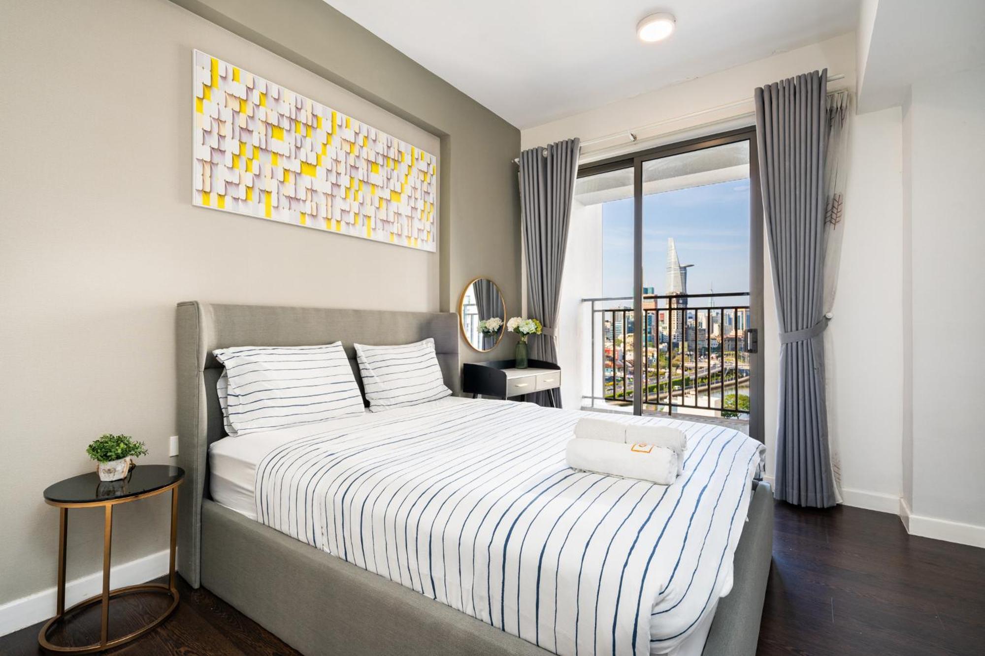 Min' Apartment - Rivergate Residence Downtown Bui Vien - Free Pool Хошимин Екстериор снимка