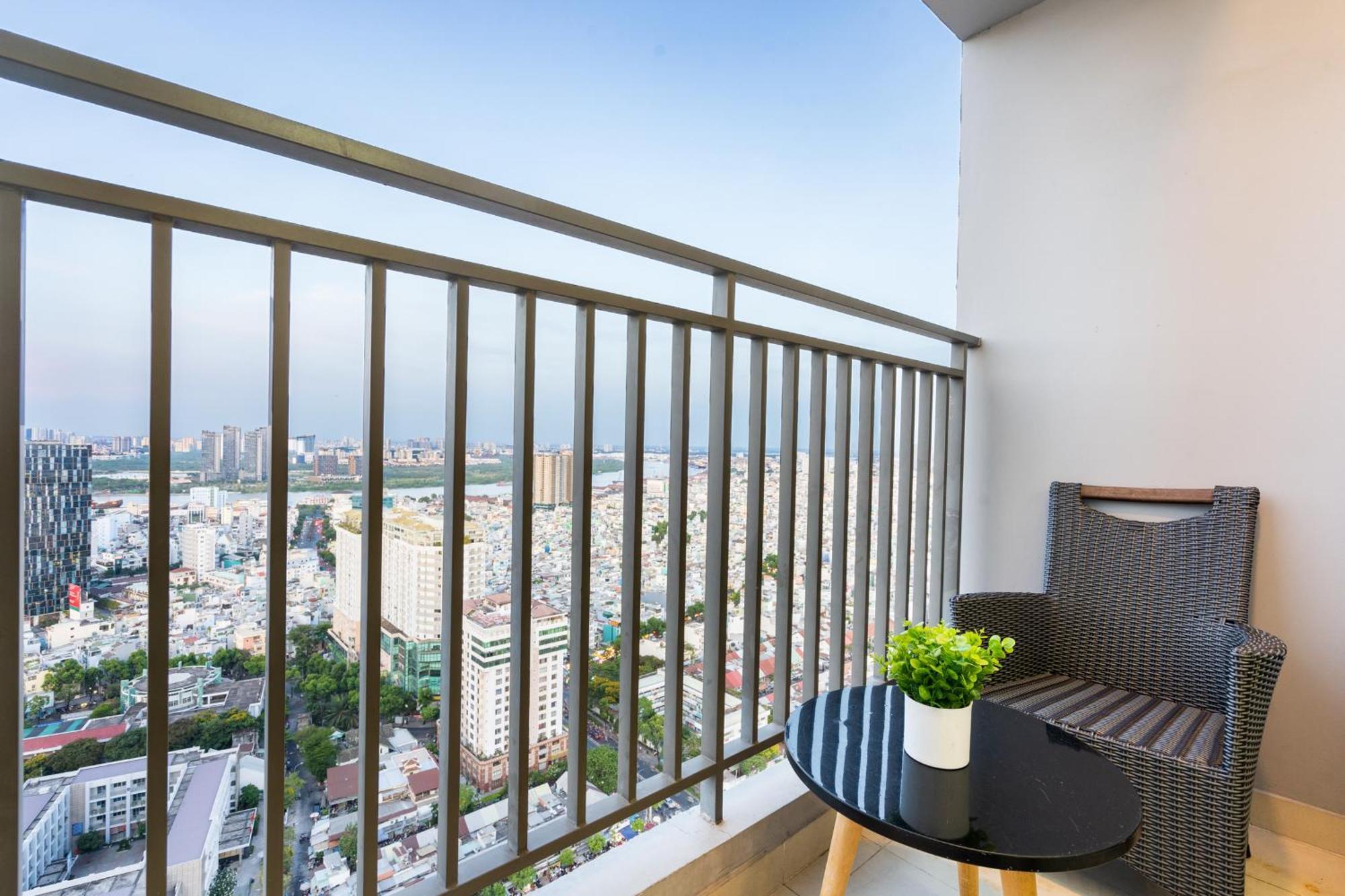 Min' Apartment - Rivergate Residence Downtown Bui Vien - Free Pool Хошимин Екстериор снимка