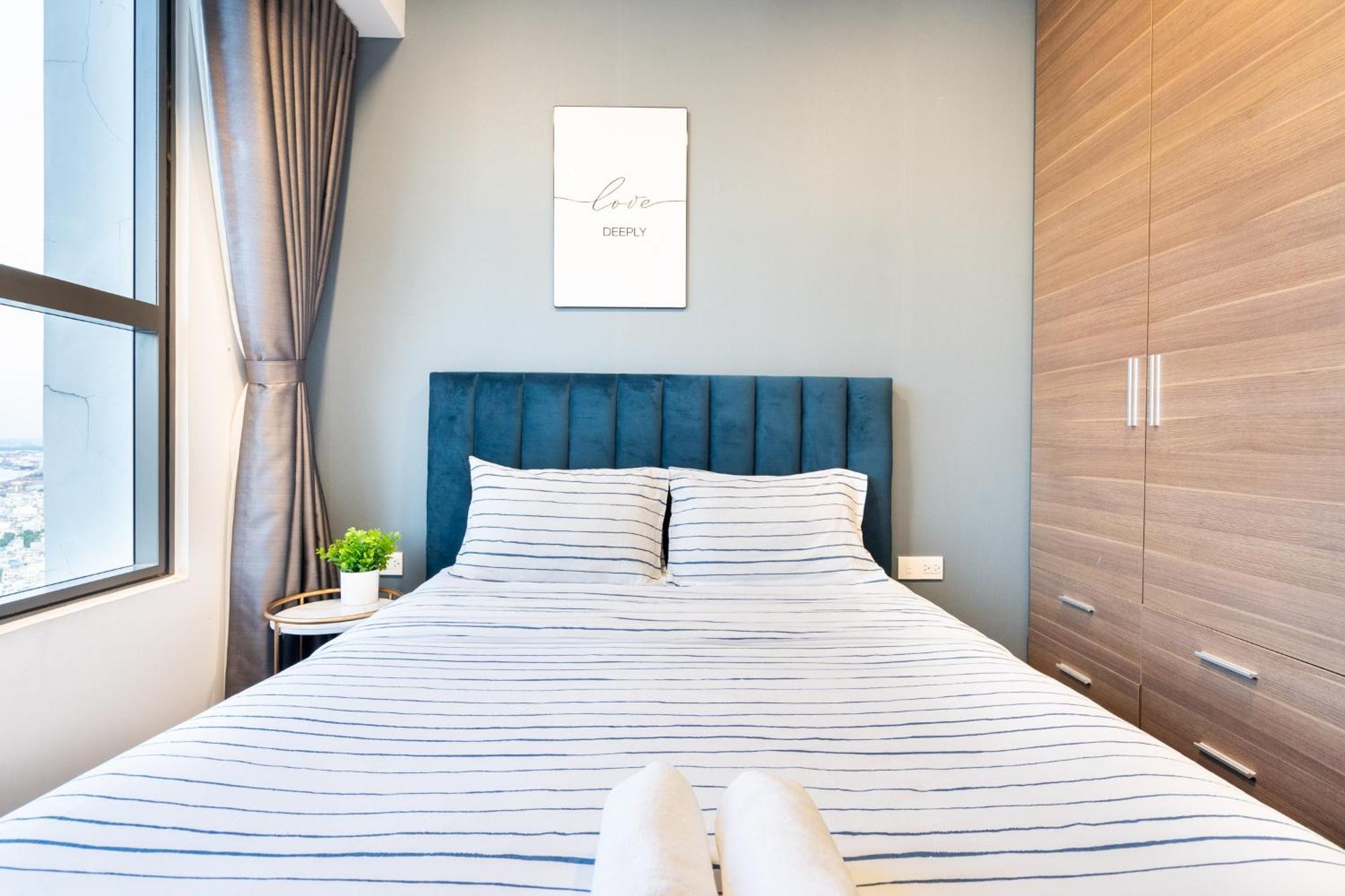 Min' Apartment - Rivergate Residence Downtown Bui Vien - Free Pool Хошимин Екстериор снимка
