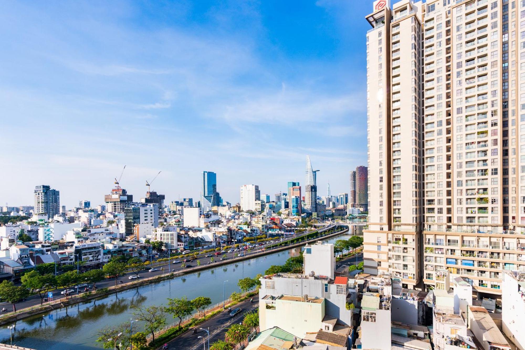 Min' Apartment - Rivergate Residence Downtown Bui Vien - Free Pool Хошимин Екстериор снимка