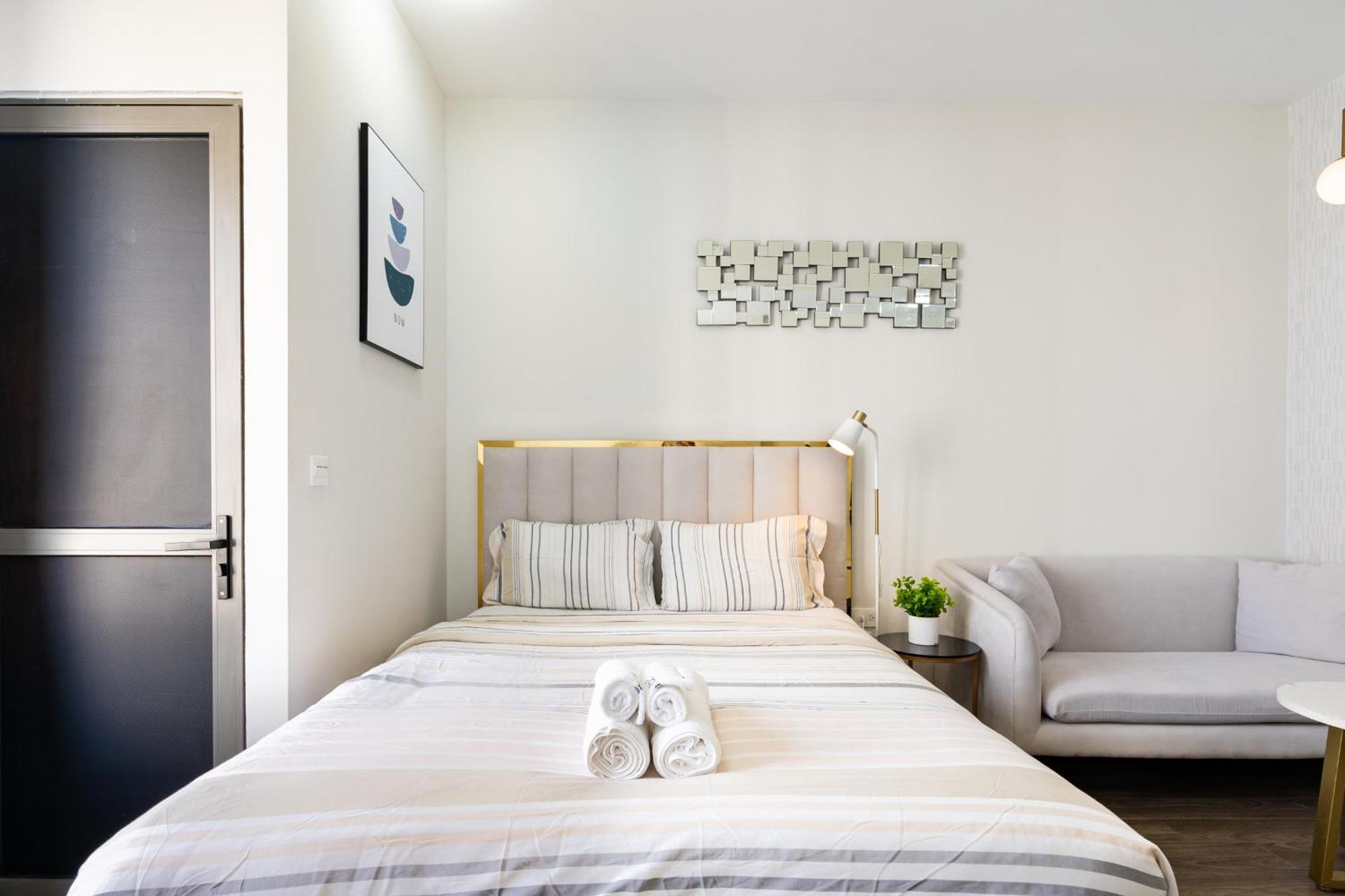 Min' Apartment - Rivergate Residence Downtown Bui Vien - Free Pool Хошимин Екстериор снимка