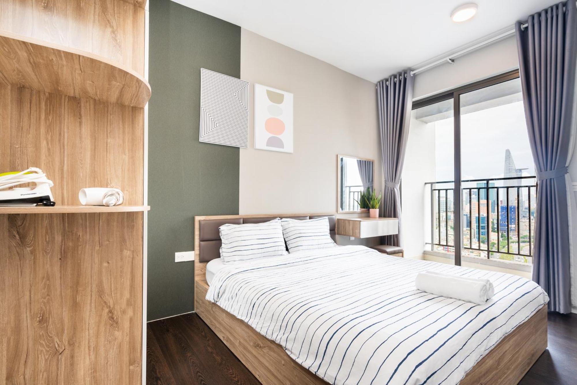 Min' Apartment - Rivergate Residence Downtown Bui Vien - Free Pool Хошимин Екстериор снимка